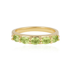 Anello in argento con Peridoto