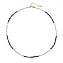 Collana in argento con Labradorite