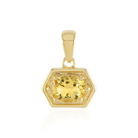 Ciondolo in argento con Berillo Giallo