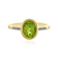 Anello in argento con Peridoto
