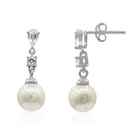 Orecchini in argento con Perla di Acqua Dolce
