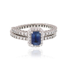 Anello in oro con Zaffiro Blu (de Melo)