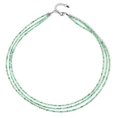 Collana in argento con Smeraldo Socoto