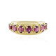 Anello in argento con Granato Magenta