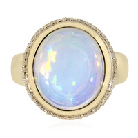 Anello in oro con Opale di Welo AAA (de Melo)