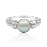 Anello in argento con Perla di Acqua Dolce (TPC)