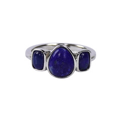 Anello in argento con Lapislazzuli