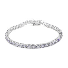Bracciale in argento con Tanzanite