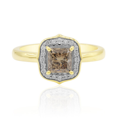 Anello in oro con Diamante Cioccolato d'Argyle SI1 (Mark Tremonti)
