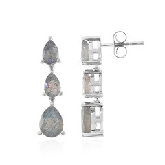 Orecchini in argento con Labradorite