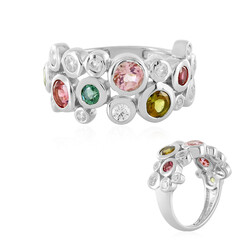 Anello in argento con Tormalina