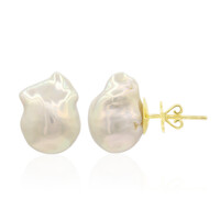 Orecchini in oro con Perla di Acqua Dolce (TPC)