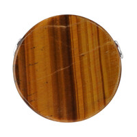 Ciondolo in argento con Occhio di Tigre