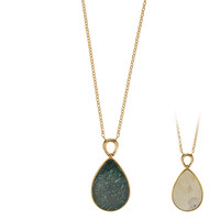 Collana in argento con Ambra Baltica