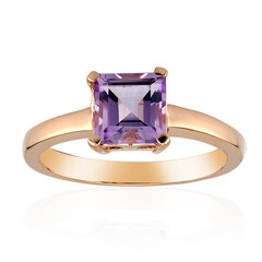 Anello in argento con Ametista Rose de France