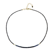 Collana in argento con Diamante Nero