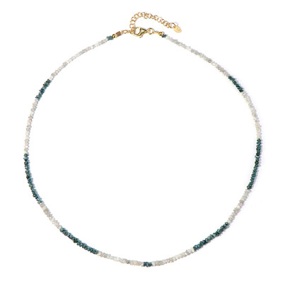 Collana in argento con Diamante Fancy