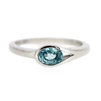 Anello in argento con Zircone Ratanakiri