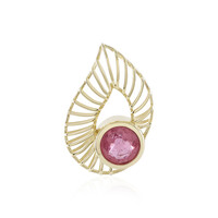 Ciondolo in oro con Zaffiro Rosa del Madagascar (Ornaments by de Melo)