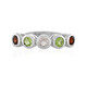 Anello in argento con Quarzo Rosa