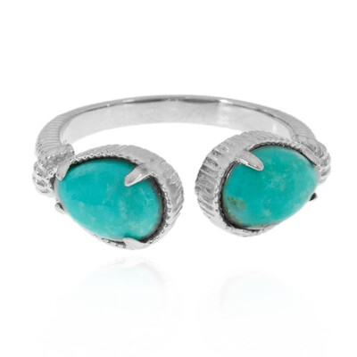 Anello in argento con Turchese Campitos (Anne Bever)