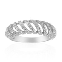 Anello in argento con Diamante I3 (I)