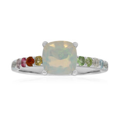 Anello in argento con Opale di Welo