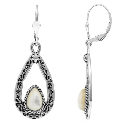 Orecchini in argento con Madreperla (Desert Chic)