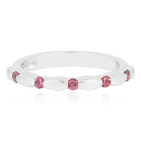 Anello in argento con Tormalina Rosa