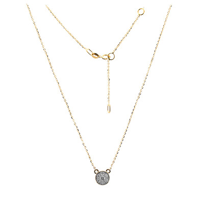 Collana in oro con Diamante IF (D) (Annette)