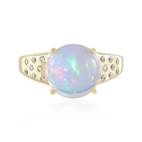 Anello in argento con Opale di Welo
