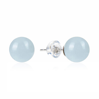 Orecchini in argento con Acquamarina