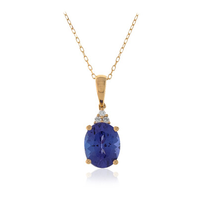 Collana in oro con Tanzanite AAA (CIRARI)