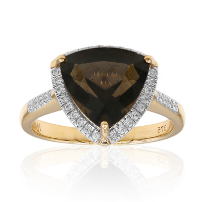 Anello in oro con Saffordite (Amanda Adkins)