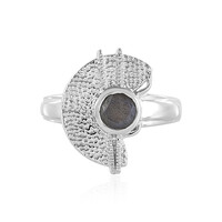 Anello in argento con Labradorite