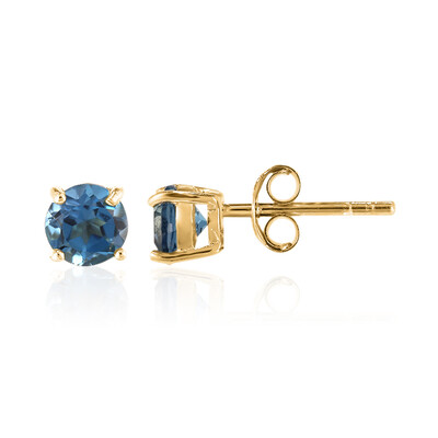 Orecchini in argento con Topazio Blu Londra