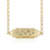 Collana in argento con Peridoto