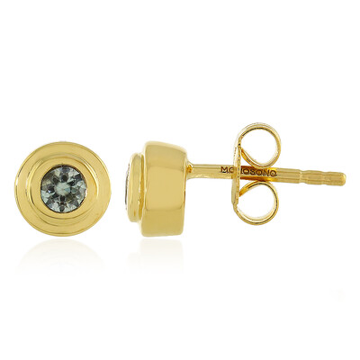 Orecchini in argento con Zircone Ratanakiri (MONOSONO COLLECTION)