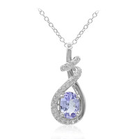Collana in argento con Tanzanite