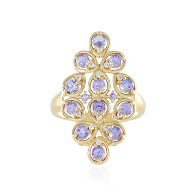 Anello in argento con Tanzanite