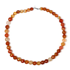 Collana in argento con Corniola