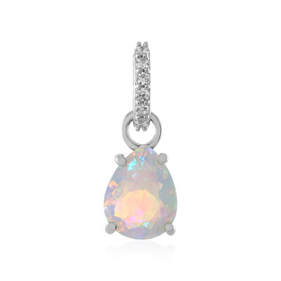 Ciondolo in argento con Opale di Welo