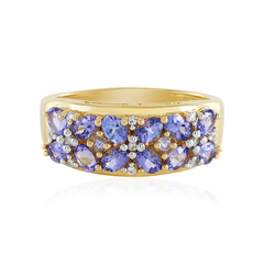 Anello in argento con Tanzanite