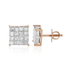 Orecchini in oro con Diamante SI1 (H)