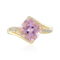 Anello in argento con Kunzite