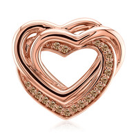 Ciondolo in oro con Diamante Rose de France SI1 di Argyle