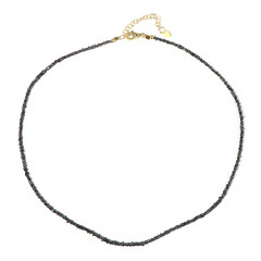 Collana in argento con Diamante Nero