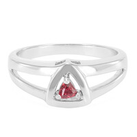 Anello in argento con Rubino Malawi
