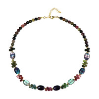 Collana in argento con Fluorite (Riya)