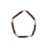 Bracciale con Occhio di Tigre Rosso